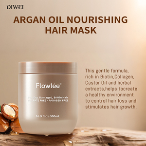 DIWEI <span class=keywords><strong>egan</strong></span> Huile de croissance capillaire personnalisée à la biotine et à l'huile d'argan, réparatrice, biologique, marque privée, shampoing hydratant, ensemble de soins capillaires naturels - Product Image 3