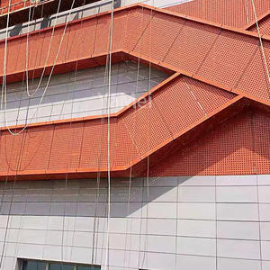 Pared de cortina de panel de <span class=keywords><strong>terracota</strong></span> natural-Fachada ecológica transpirable para edificios comerciales sostenibles - Product Image 3