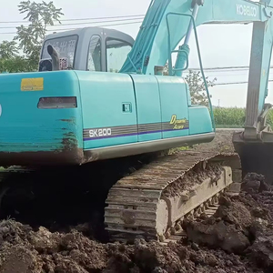 Excavadora Kobelco SK200-6 Usada Original de Japón, Año 2015, 20 Toneladas de Peso Operativo, Capacidad de Cucharón de 0.8m, Motor y Bomba Mitsubishi - Product Image 1