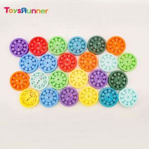ของเล่นเสริมพัฒนาการประสาทสัมผัสสำหรับเด็ก รูปทรงสปินเนอร์ บีบคลายเครียด ของเล่นดิจิทัลฝึกทักษะคณิตศาสตร์ บวก ลบ คูณ หาร ของเล่นแปลกใหม่ - Product Image 6