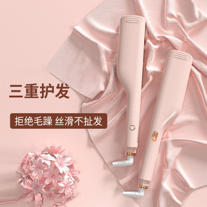 Curling Iron 1.5 In Electric Adjustable Heat Led Display For Women Hair Styling - Product Image 1