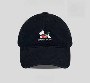 Gorra de béisbol con bordado de cachorro adorable 2026, sombrero de verano con protección solar <span class=keywords><strong>para</strong></span> mujer, gorra trucker versátil informal que estiliza el rostro - Product Image 6