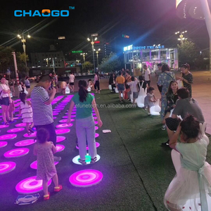 Dc24v/DMX LED vòng Led Ngoài Trời Dance Floor Plaza công viên ngầm tầng cảm ứng nhạy cảm RGB thay đổi màu sắc sàn trò chơi - Product Image 5