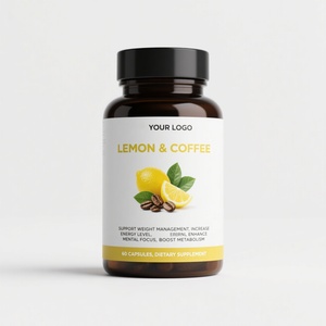 ผู้จัดจำหน่ายอาหารเสริมขายส่ง OEM ODM เลมอนและกาแฟผสมเมล็ดกาแฟเขียวสำหรับผู้ชายและผู้หญิง - เผาผลาญไขมัน - Product Image 1