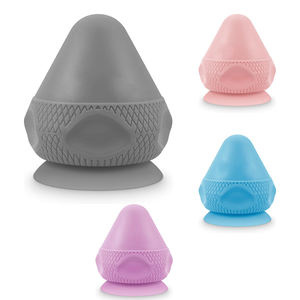 Cono de Masaje de Silicona RS: Bola de Adsorción Sólida para Alivio Muscular, Masaje de Columna Torácica y Espalda, Incluye Bola de Masaje para Pies - Product Image 1