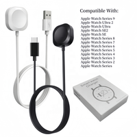 Câble de charge magnétique USB rapide de bonne qualité pour iWatch Series 9 8 7 6 5 4 3 2 SE 2