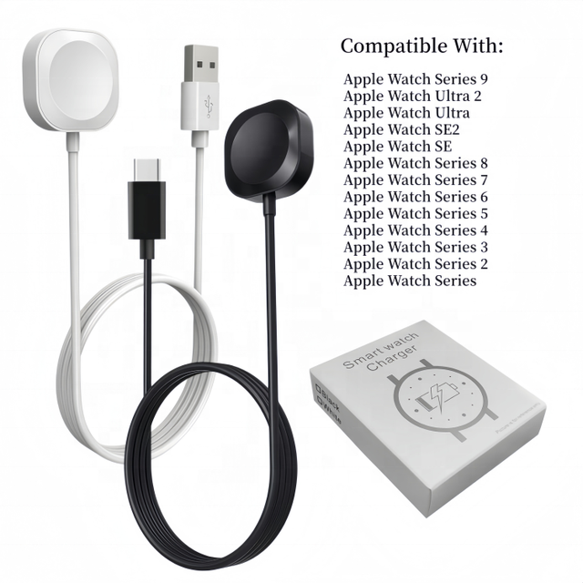Good Quality Fast Usb Magnet Charger Cable for IWatch Series 9 8 7 6 5 4 3 2 SE 2