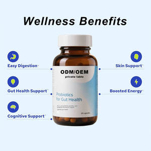 GMP sertifikalı fabrika desteği ODM/OEM entegre prebiyotikler probiyotikler ve postbiyotikler Gut sağlık takviyesi kapsüller - Product Image 3