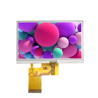 Module d'affichage TFT LCM haute luminosité de 4,3 pouces, 800RGB480, RGB parallèle 24 bits, 7 LED blanches, 300 cd, panneau d'affichage M2