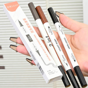 <span class=keywords><strong>Crayon</strong></span> à <span class=keywords><strong>sourcils</strong></span> professionnel double embout <span class=keywords><strong>4</strong></span> <span class=keywords><strong>pointes</strong></span>, effet eau, deux-en-un, résistant à l'eau et à la transpiration, haute qualité - Product Image 6