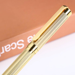 Tốt nhất mới sang trọng vàng cao cấp kinh doanh bút bi biểu tượng tùy chỉnh khắc thanh lịch cá nhân nặng Twist bút bi chữ ký - Product Image 4