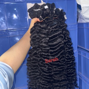100% 越南人发生缅甸卷散装发生束未加工柬埔寨自然波人发延伸 - Product Image 3