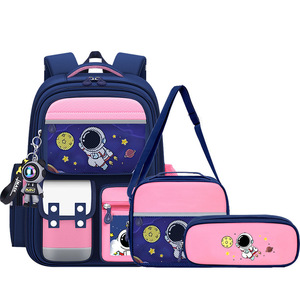 Conjunto de Mochila Escolar con Diseño de Astronauta <span class=keywords><strong>para</strong></span> Estudiantes de Primaria, Mochila <span class=keywords><strong>para</strong></span> Niños y <span class=keywords><strong>Niñas</strong></span> de 1.º a 6.º Grado - Product Image 5