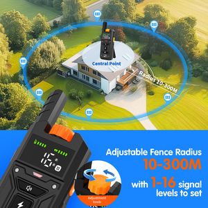 Collier de formation de choc à distance intelligent étanche réglable à longue portée de 1000 pieds avec système de clôture sans fil pour chien électronique - Product Image 4