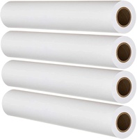 Papel de dibujo blanco A0 A1/rollo de papel de trazador 80gsm para trazado CAD