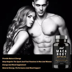 Oem Hoge Kwaliteit Maca Root Capsules Voor Vrouwen En Man Prestaties En Stemming Ondersteuning Beste Energie Boost Supplement