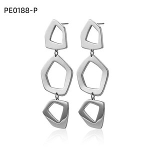 Pendientes de moda PE0188 para mujer, joyería de alta calidad - Product Image 1