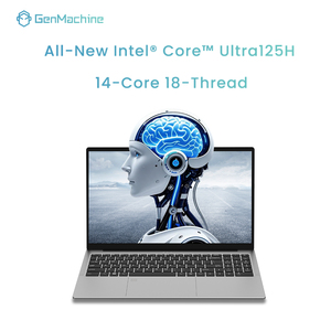 GenMachine OEM ODM PC Portable Core Ultra 125H, Nouveau Design d'Usine Personnalisable, Écran 15.6 Pouces, Double RAM DDR5, SSD NVMe M.2, PC sous Windows 11 - Product Image 2