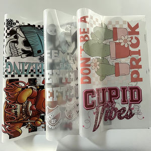 Vente en gros de la fête des mères maman maman Transferts Dtf Plastisol <span class=keywords><strong>Film</strong></span> transparent Sérigraphie personnalisée Conceptions de transfert de chaleur pour T-shirts - Product Image 5