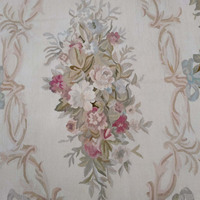 6x9 Light Color Hand Knotted Wool Aubusson Rugs French Chinese Made by Hand for Bedroom Living Room