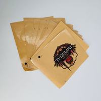 Étiquettes de sceau transparentes autocollants adhésifs ronds transparents personnalisés inviolable évident pour l'emballage de cadeau cosmétique alimentaire