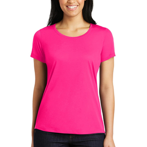 T-shirt pour femme coupe classique, 100 % coton écologique, taille légèrement cintrée, lignes épurées, silhouette contemporaine, style décontracté raffiné - Product Image 5