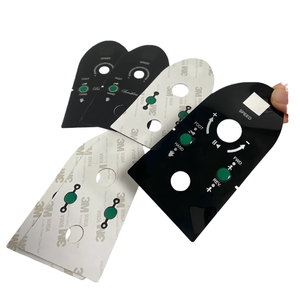 Tùy Chỉnh Acrylic Nhãn Lớp Phủ Rõ Ràng PC Polycarbonate Tấm Nhựa Chịu Nước Dính Sticker Cho Điện Tử Bảng Điều Khiển Phía Trước - Product Image 4