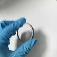 Lentille de protection pour tête de découpe laser achromatique OEM à diamètre personnalisé, en BK7/Silice fondue, lentille sphérique PCX plano-convexe avec traitement antireflet (AR)
