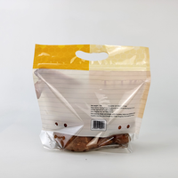 Sachet Doypack refermable en plastique de qualité alimentaire avec fenêtre transparente et fermeture éclair pour fruits et légumes frais (ODM/OEM)