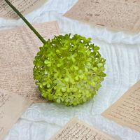 Bunga Buatan Hydrangea Batang Tunggal untuk Dekorasi Rumah dan Pernikahan