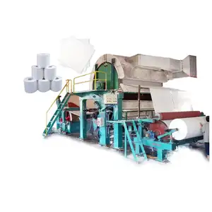 Sugar Cane Bagasse Paper Bamboo Extracting Machine Tissue Paper Making Machine