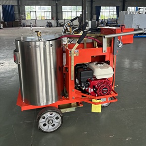 Máquina de señalización de carretera termoplástica automática autopropulsada Showway para la venta máquina de pintura de marcado de línea - Product Image 1