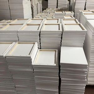 <span class=keywords><strong>Toile</strong></span> vierge avec cadre intérieur en bois, cadre tendu pour peinture à l'huile, peintures acryliques, <span class=keywords><strong>toile</strong></span> de coton, <span class=keywords><strong>toile</strong></span> de lin - Product Image 4