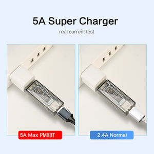<span class=keywords><strong>Cable</strong></span> USB Tipo-C para Samsung, <span class=keywords><strong>Xiaomi</strong></span> <span class=keywords><strong>Redmi</strong></span> <span class=keywords><strong>Note</strong></span> <span class=keywords><strong>7</strong></span>, Huawei, Carga Rápida de 5A, 1m, <span class=keywords><strong>Cargador</strong></span> de Teléfono Móvil de Cobre Puro - Product Image 6