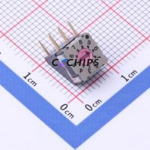 SKAR-10H Rotary Encoder Switch Through hole Component (THT) Switch 10 True Code - Product Image 1