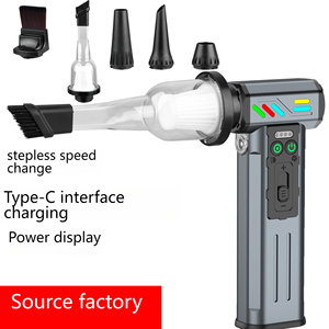 พัดลมเทอร์โบ Vortex พร้อมที่ทุบหน้าต่างแบบชาร์จไฟได้เข็มขัดนิรภัยแบบกะทัดรัดปรับความเร็วได้ถึง110000รอบต่อนาทีสำหรับการทำความสะอาด PR - Product Image 4
