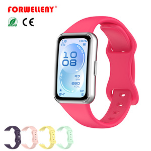 Forwelleny Nouvelle Mode Bracelet Sport en Silicone à Boucle <span class=keywords><strong>Papillon</strong></span> Fine pour Huawei Band 11/11 Pro Correa Portable - Product Image 1