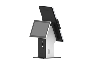 Đôi màn hình cảm ứng 21.5 15.6 inch thanh toán kiosk tự đặt hàng kiosk Màn hình kép tự dịch vụ Totem - Product Image 3
