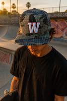 Casquette Snapback Camouflage Vintage Minimaliste Streetwear Tendance Logo 3D en relief Visière Plate Structurée Hip Hop Respirante pour Hommes et Femmes