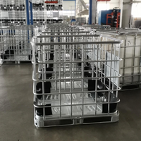 Conteneur en plastique horizontal du réservoir 500L ibc