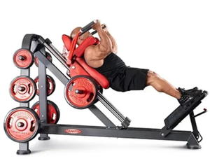 Máquina de Sentadillas Inclinadas con Carga de Discos, Máquina de Hack Squat, Prensa de Piernas, Equipo de Gimnasio Comercial, Ajustable, Resistente, Capacidad de 200 kg - Product Image 3