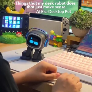 Robot <span class=keywords><strong>de</strong></span> Compañía EMO para el Hogar, Interacción por Voz con IA, Compañero Emocional Inteligente con IA, Robot <span class=keywords><strong>de</strong></span> Escritorio Interactivo con Voz, Regalo - Product Image 3