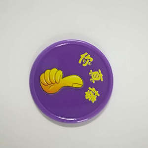 Jetons de poker de casino en ABS durables et bon marché à motifs personnalisés Accessoires de table de <span class=keywords><strong>roulette</strong></span> Jetons de jeu Jetons de poker en plastique colorés - Product Image 5