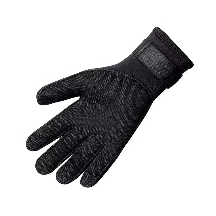Factory Custom 3Mm 5Mm Neopreen Duiken Handschoenen Vijf Vinger Warm Wetsuit Winter Handschoenen Kan Worden Aangepast