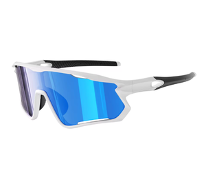 Tam Çerçeveli Özel Logolu Yeni Rüzgar Geçirmez Bisiklet Koşu Güneş Gözlüğü Açık Hava UV400 Unisex Beyzbol Sporları TR90 Çerçeve PC Lensler - Product Image 2