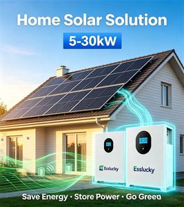 Système d'énergie solaire avec panneaux et batterie, générateur 5KW 10KW 15KW 30KW 50KW - Product Image 5