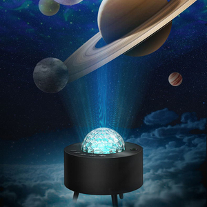 Dreamy Romantic Modern Dormitorio Night Light 3D USB Star Lamp LED Creative Music Proyected Eight Planets Control remoto <span class=keywords><strong>PC</strong></span> Body - Product Image 2