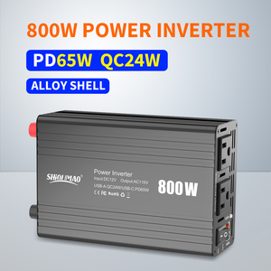 Biến tần ô tô sóng sin biến đổi SHiOUMAO 500W 800W 1000W 1500W 12V, chuyển đổi nguồn 12V DC sang 110V 220V AC cho xe RV, xe tải - Product Image 1