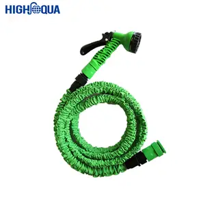 Expandable Magic Flexible Garden hose Water Hose 25 50 75 100 150 FT with Spray Nozzle 7 function gun