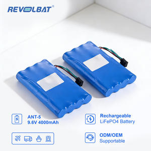 Profesyonel Ölçüm Ekipmanları için Revolbat 9.6V 4000mAh Ni-MH Pil 8HR-4/3FAU - Product Image 1